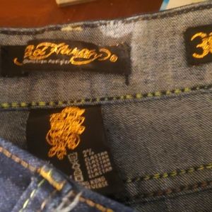 Ed Hardy by Chrstian Audigier Womens Jeans